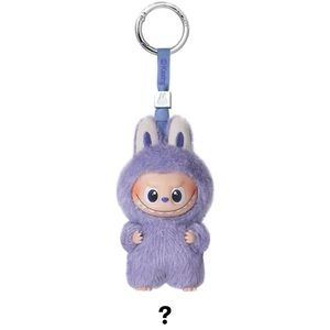 [NEW] POP MART Mini Labubu Pin for Love Vinyl Plush Pendant Blind Box (? Purple)
